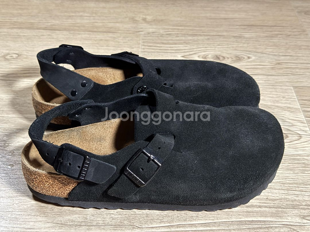 버켄스탁 토키오 II 스웨이드 블랙 240 (37사이즈--5