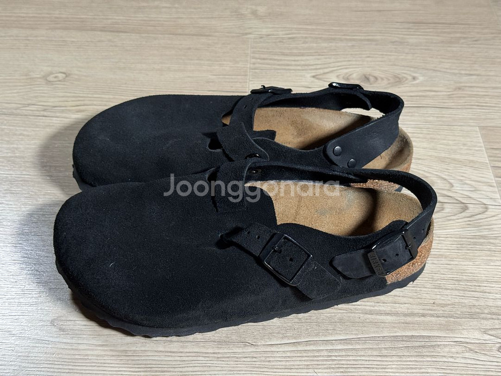 버켄스탁 토키오 II 스웨이드 블랙 240 (37사이즈--3