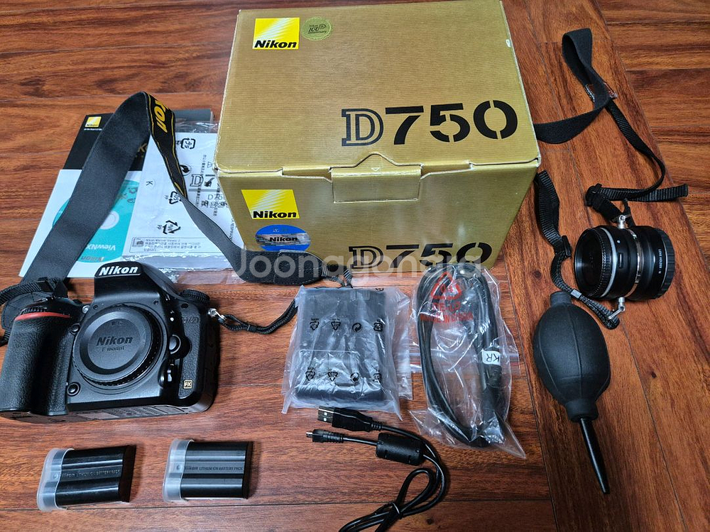 니콘 D750 및 추가구성품--0