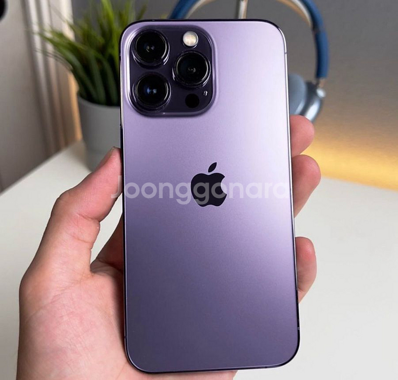 아이폰14프로 딥퍼플 256GB 리퍼미사용--0