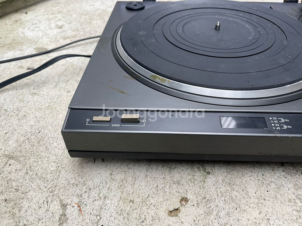 금성,샤프 턴테이블 고장품--1