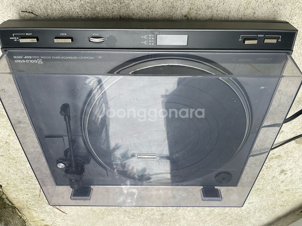 금성,샤프 턴테이블 고장품--3