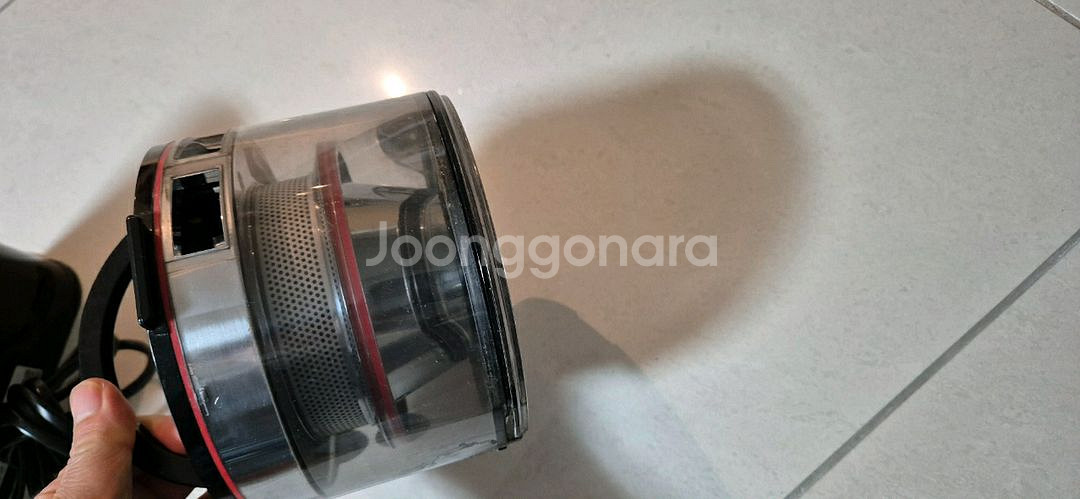 엘지 R9로봇청소기용 충전거치대*먼지통팝니다--5