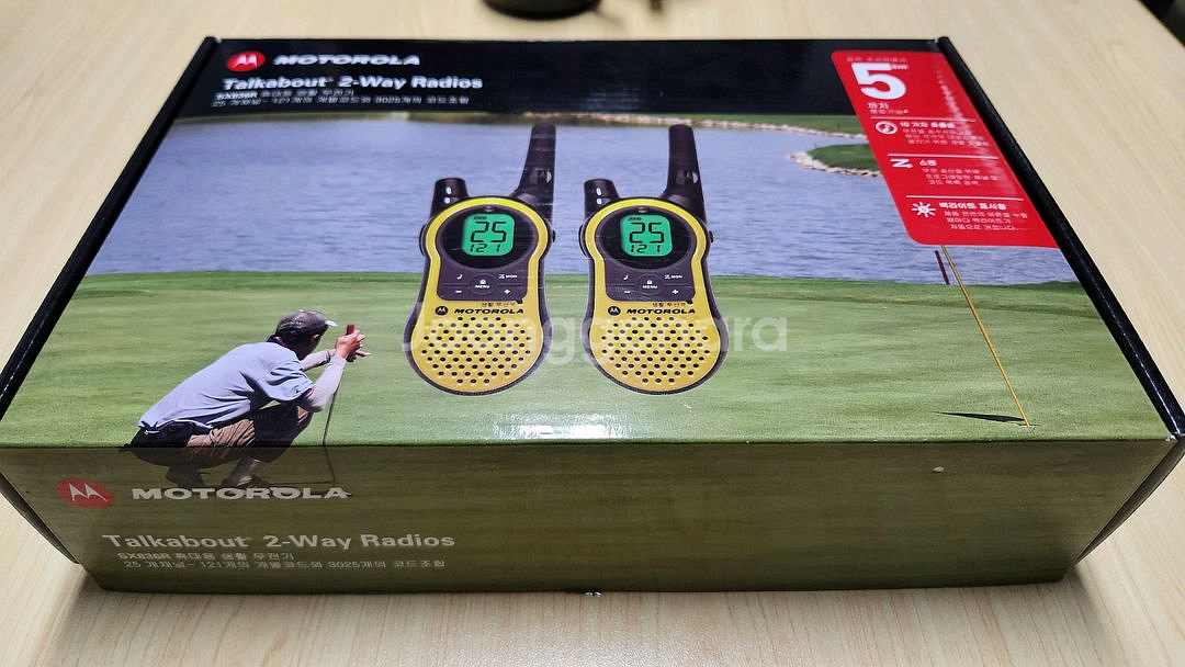 모토로라 생활무전기 SX836R 풀박스 거의 미사용--0