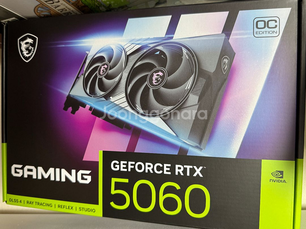 msi rtx 5060 게이밍 oc 그래픽카드 팝니다--0