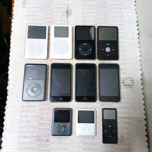 애플 ipod mp3 / 11개 (부품용)
