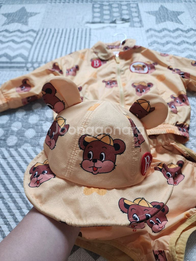 베베드피노 테오 바람막이 바지 모자 세트 베이비100--5