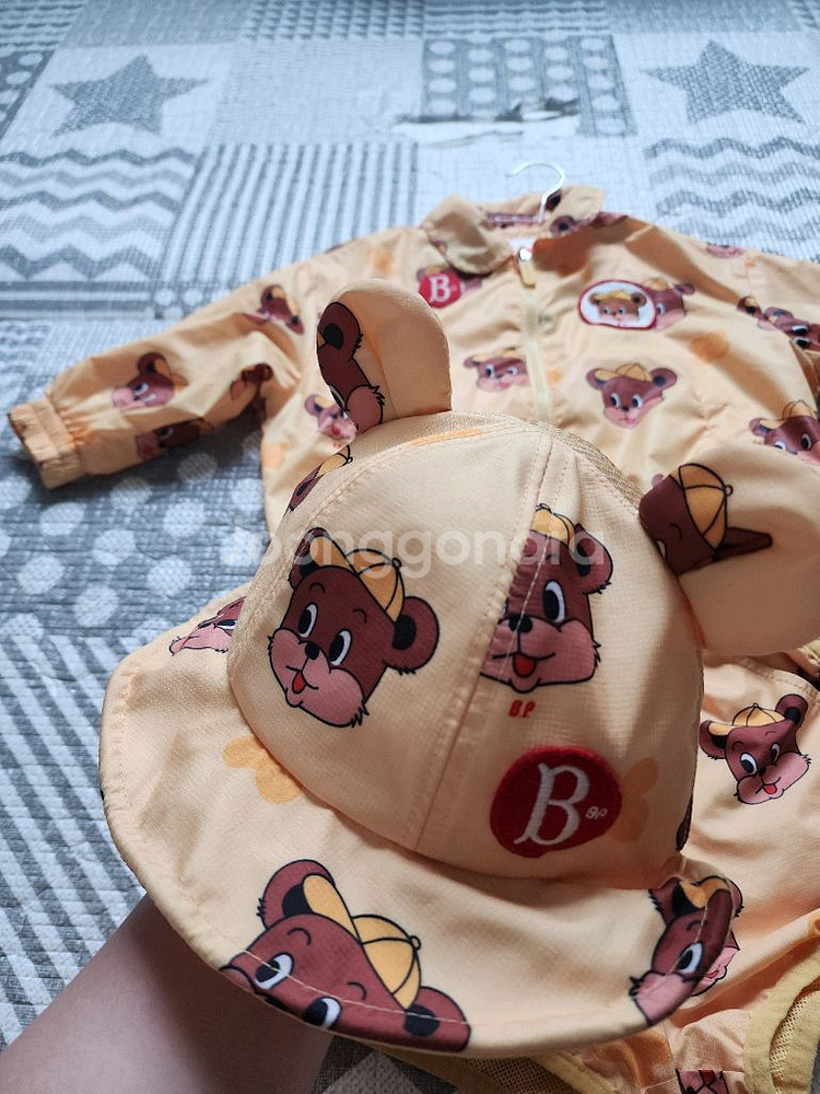 베베드피노 테오 바람막이 바지 모자 세트 베이비100--7