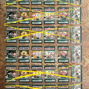 파파존스 쿠키런킹덤 쿠킹덤 콜라보 카드 B세트