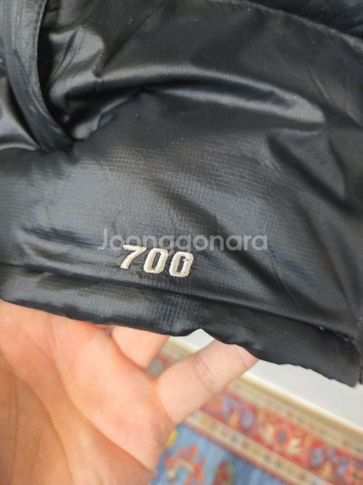 노스페이스 700 패딩 구스다운 조끼 95--3
