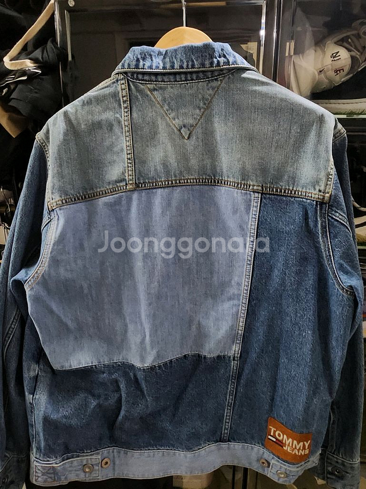 새상품 타미힐피거 패치워크 트러커 데님 타미진스 M--1