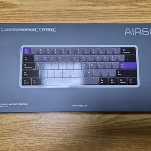 Nuphy air60he 누피 자석축 키보드