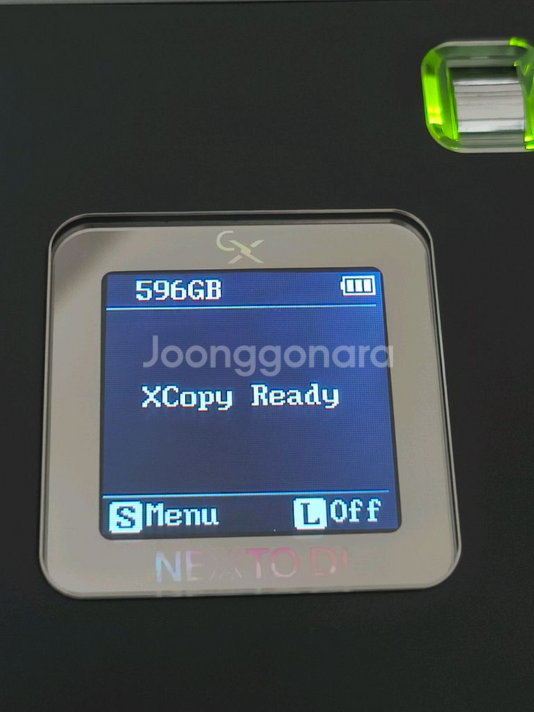 넥스토 ND2730 600GB 사진 저장장치--1