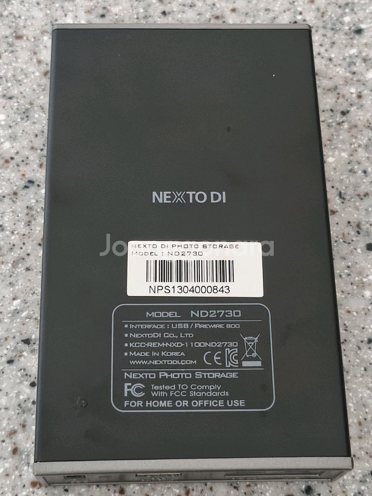 넥스토 ND2730 600GB 사진 저장장치--2