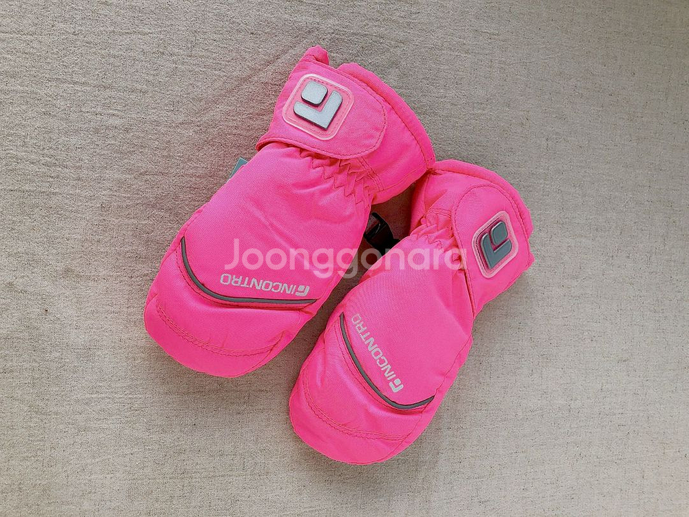 아기 패딩 스키 방한장갑--2