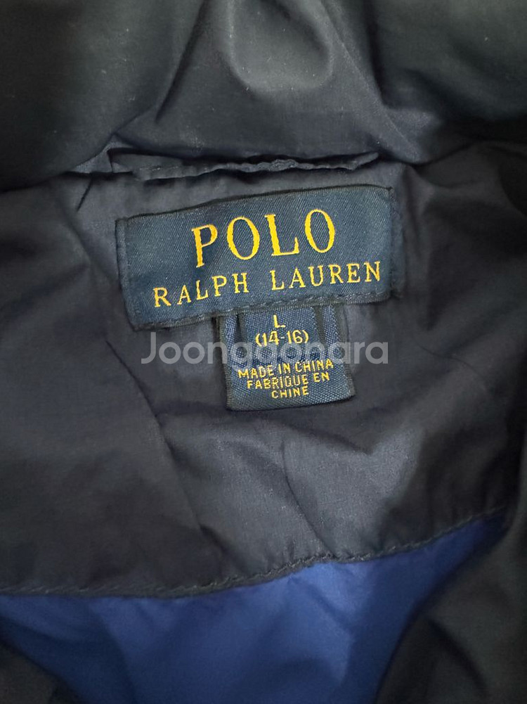 여성 폴로 랄프로렌 빅 포니 패딩 점퍼 키즈--2