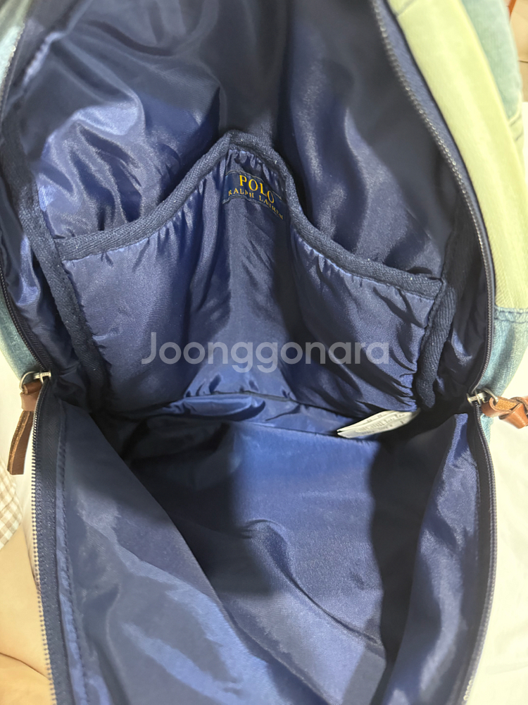 폴로 랄프로렌 패치워크 백팩--6