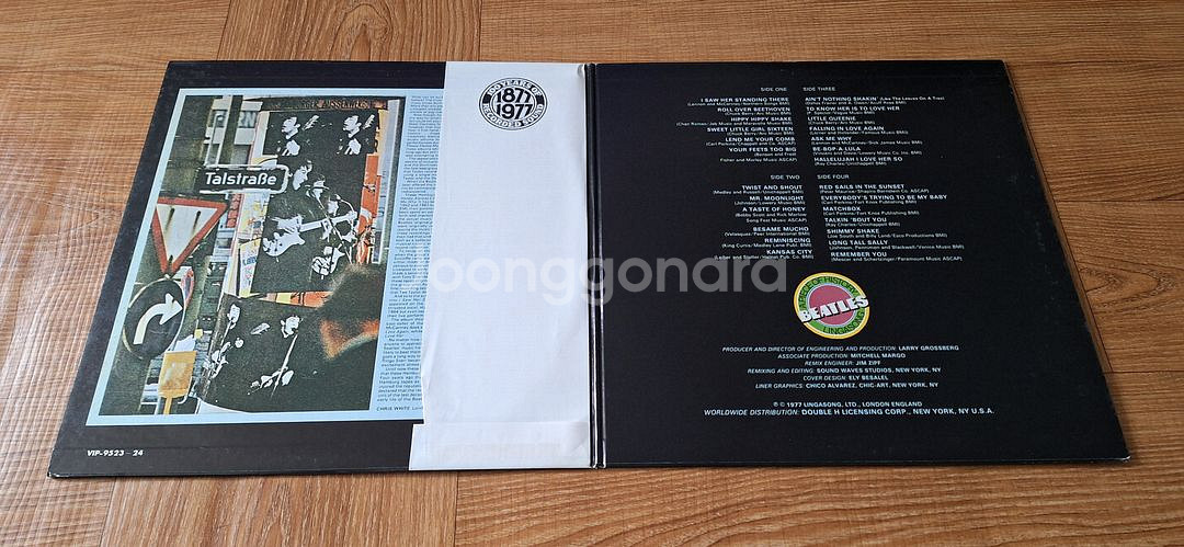 (인하)비틀즈 2LP-매우 깨끗한 최상급--3