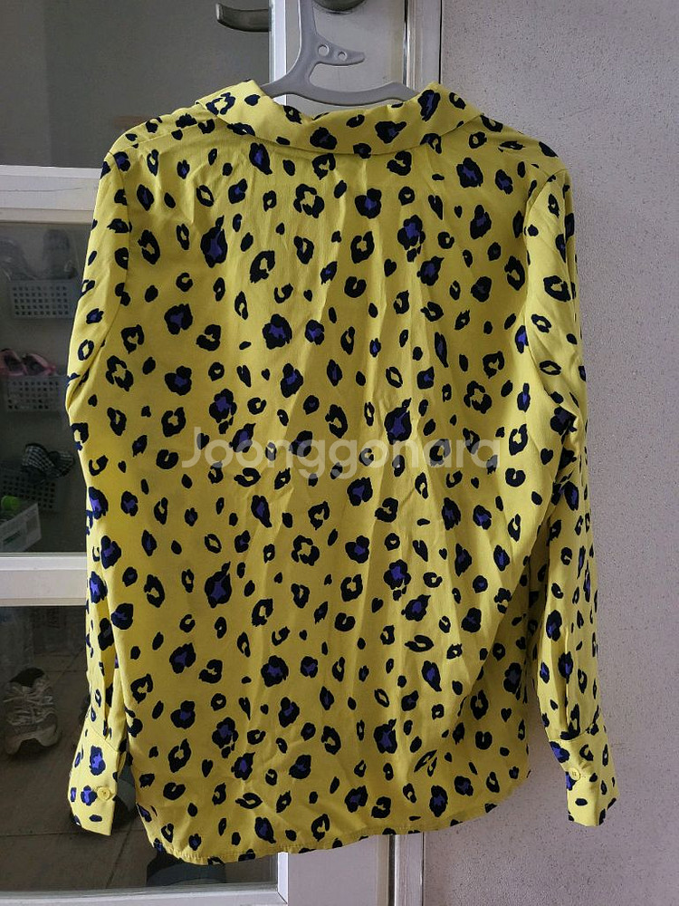 임블리 레오파드 블라우스--3