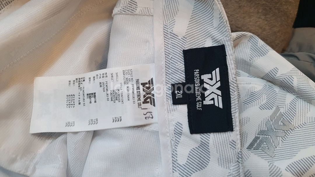 남성 pxg 카모골프바지XXL사이즈상태굿굿--6