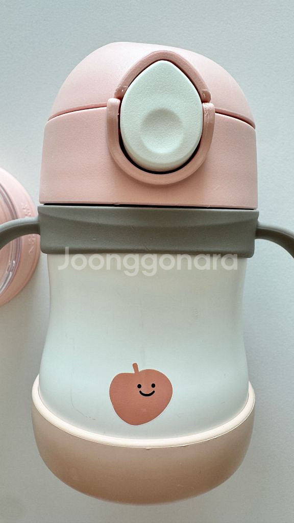 써모스 스텐 베이비보틀 빨대컵 200ml--1
