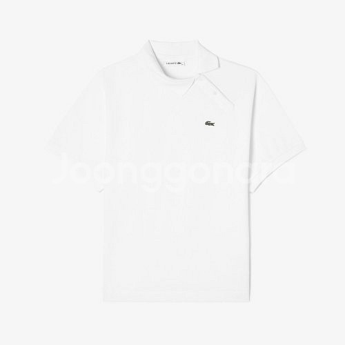 [34] 라코스테 가오리 사선 카라 폴로 반팔--3