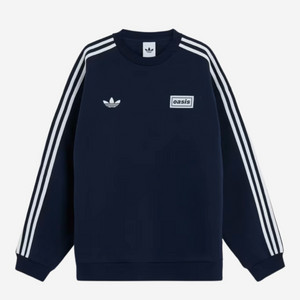 2XL 3XL 오아시스 아디다스 투어 크루 맨투맨인디고