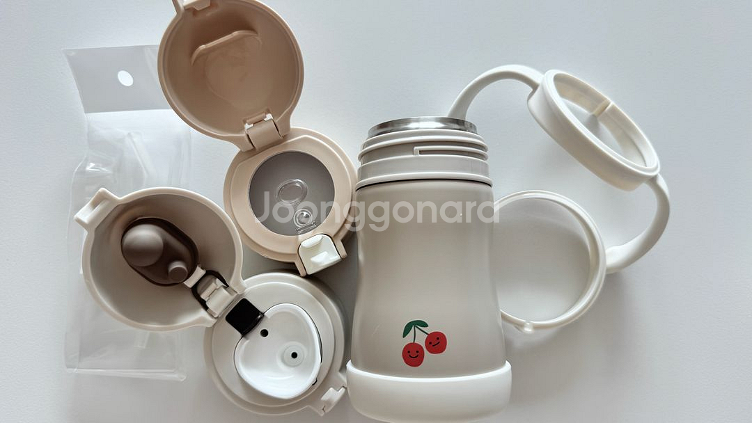 써모스 스텐 베이비보틀 빨대컵,텀블러 280ml--0