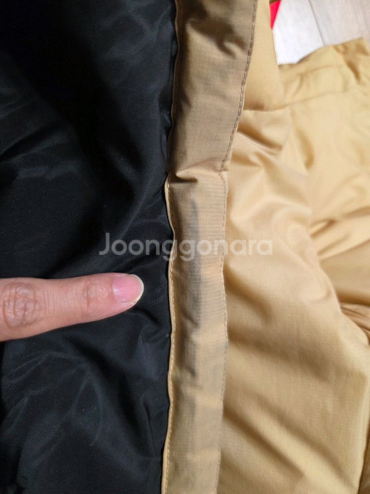 아이스비스킷 롱패딩145사이즈--5