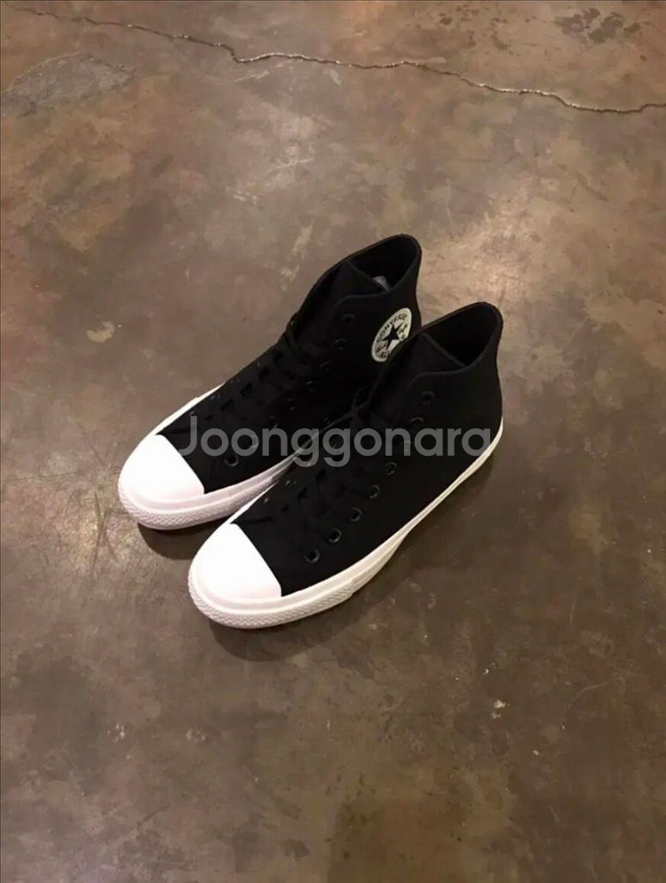 265 컨버스 척 테일러 올스타 II 하이 블랙--1