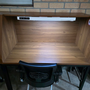 독서실 책상(조명포함)