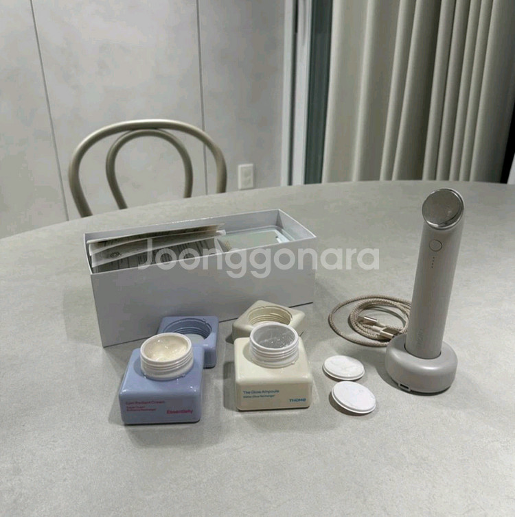 THOME 더 글로우 앰플+크림+기기 팝니다.--0