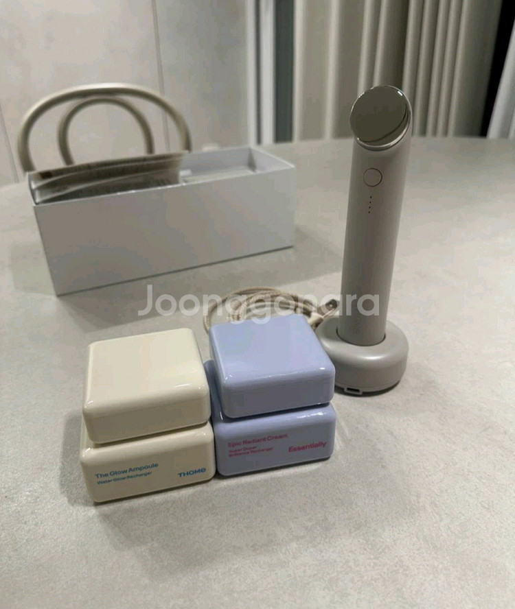THOME 더 글로우 앰플+크림+기기 팝니다.--4
