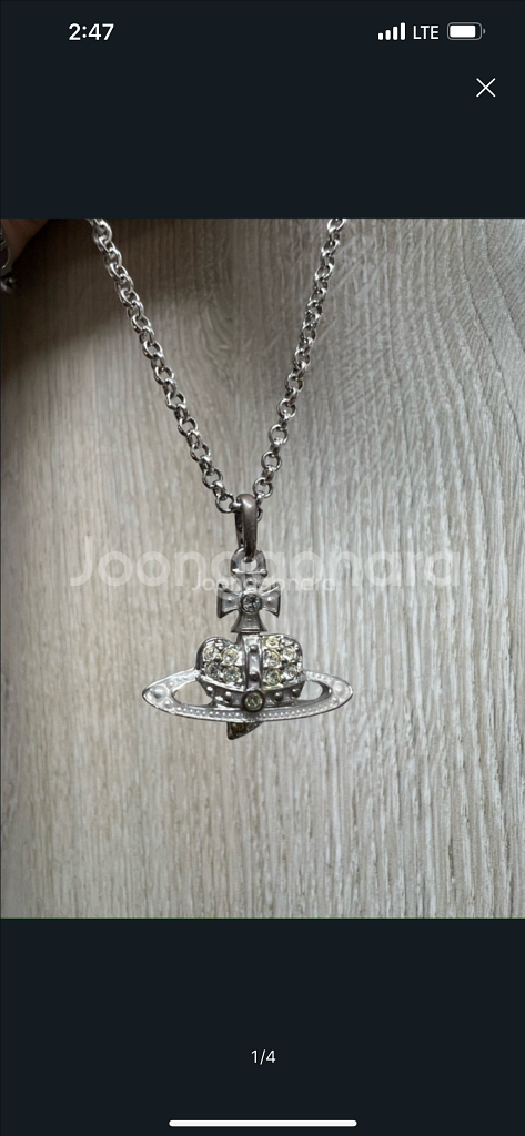 비비안웨스트우드 목걸이 ( 급처 )--0