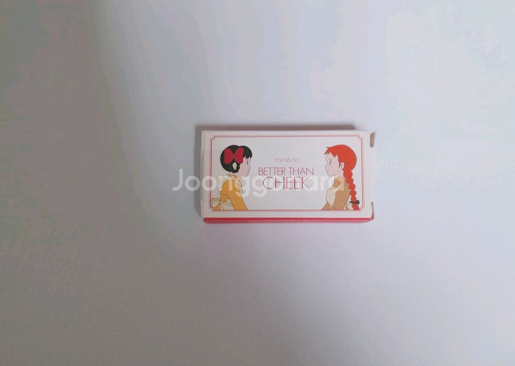 롬앤 빨간머리앤 한정 페어칩--2
