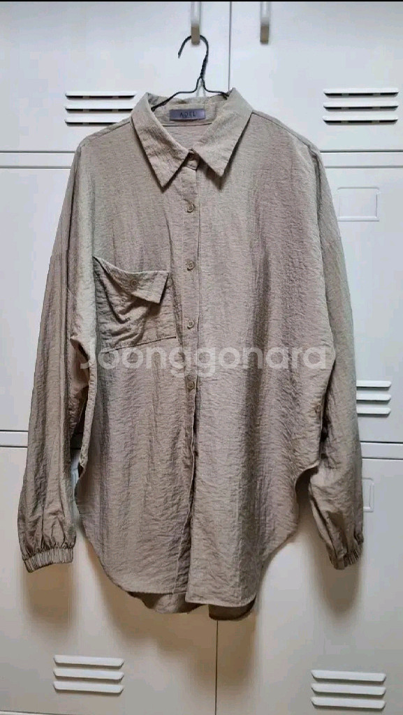 줄로그 투웨이 셔츠 - 베이지, 프리--4