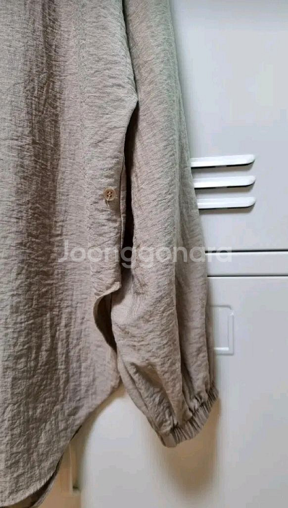 줄로그 투웨이 셔츠 - 베이지, 프리--5