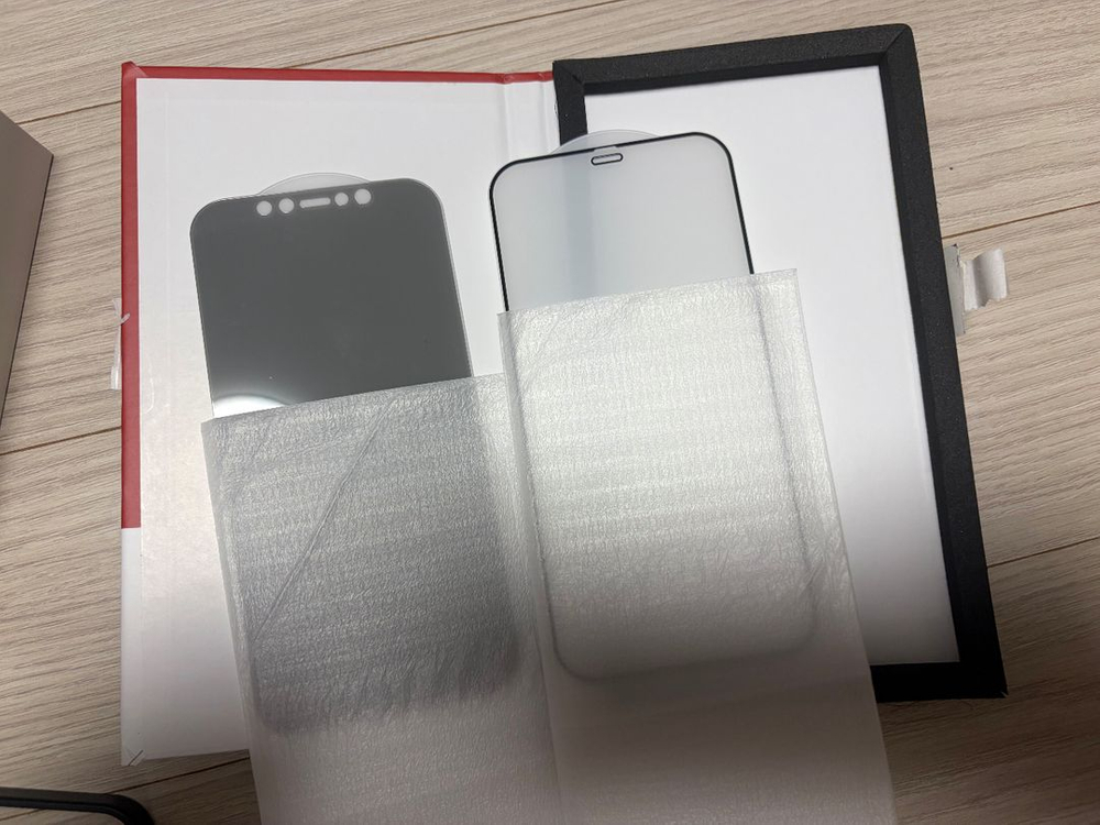 아이폰12프로 강화유리, 케이스 이미지