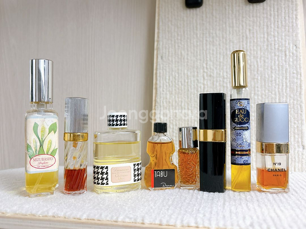 빈티지 향수 8종 일괄--0