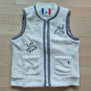 까스텔바작 플리스 집업베스트 100