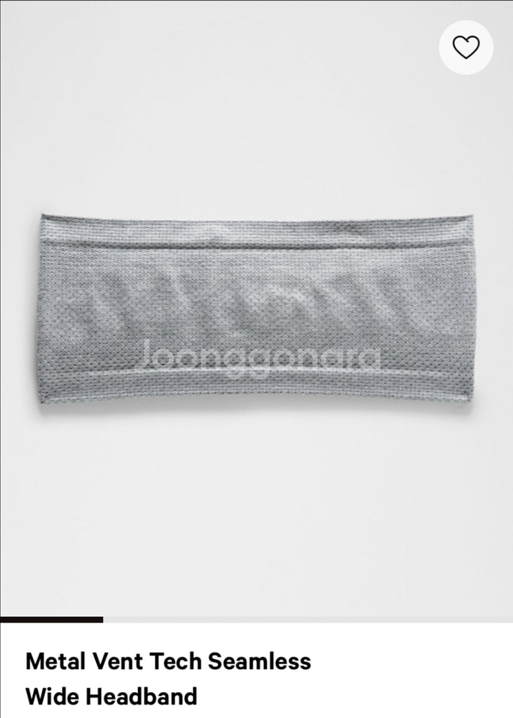 룰루레몬 헤드밴드 Metal Vent Headband--2