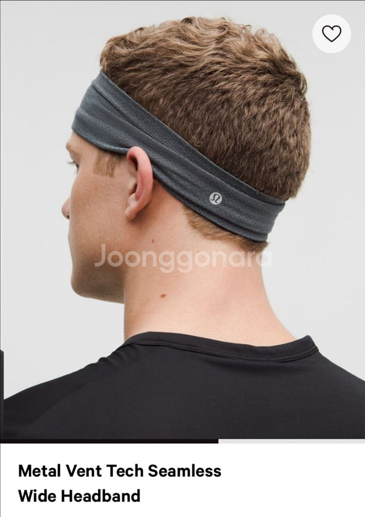 룰루레몬 헤드밴드 Metal Vent Headband--5