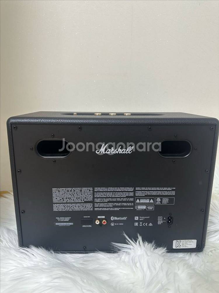 마샬워번2 블랙 스피커 ***국내매장정품***--4