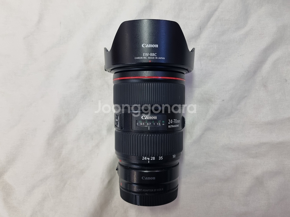 캐논 24-70ll 신계륵 + R어뎁터 일괄 판매합니다--0