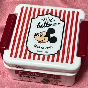(새제품)미키마우스 미니 보관통