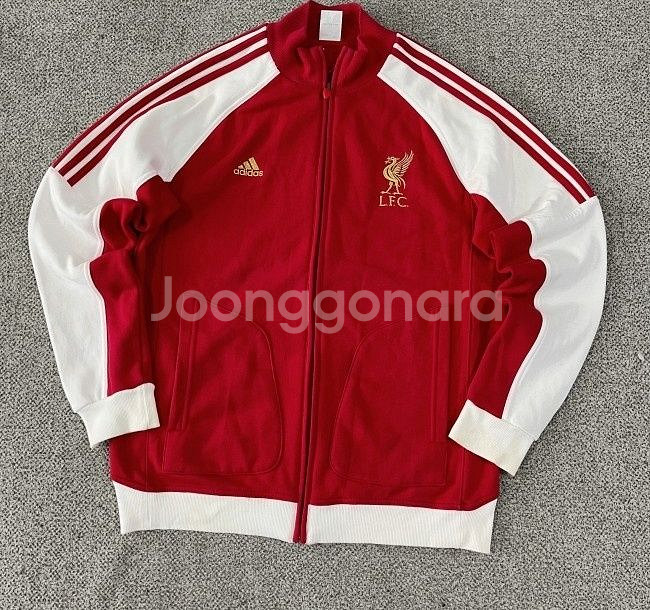아디다스 리버풀 레드 트랙탑 져지집업 105/XL--0