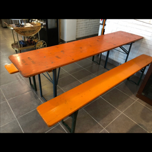 인더스트리얼 빈티지 펍테이블+벤치의자2개