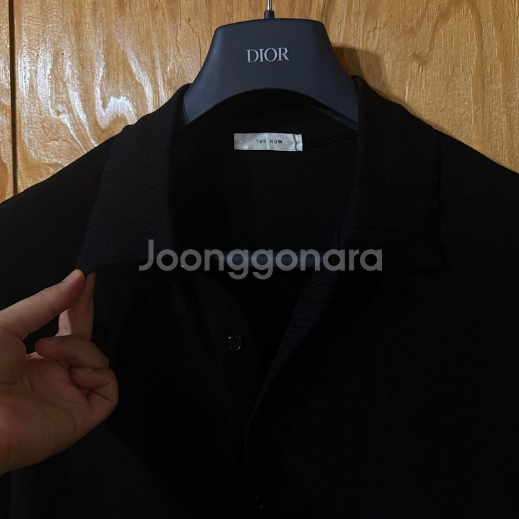 더 로우(The row) 25 S/S 블랙 폴로 셔츠--1