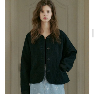 보카바카 자가드 라운드 자켓