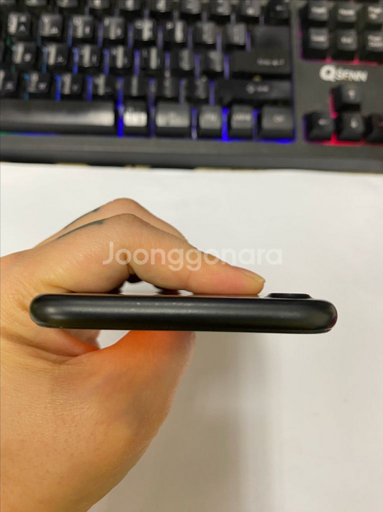 아이폰7 매트블랙 A급 128GB 배터리100%--3